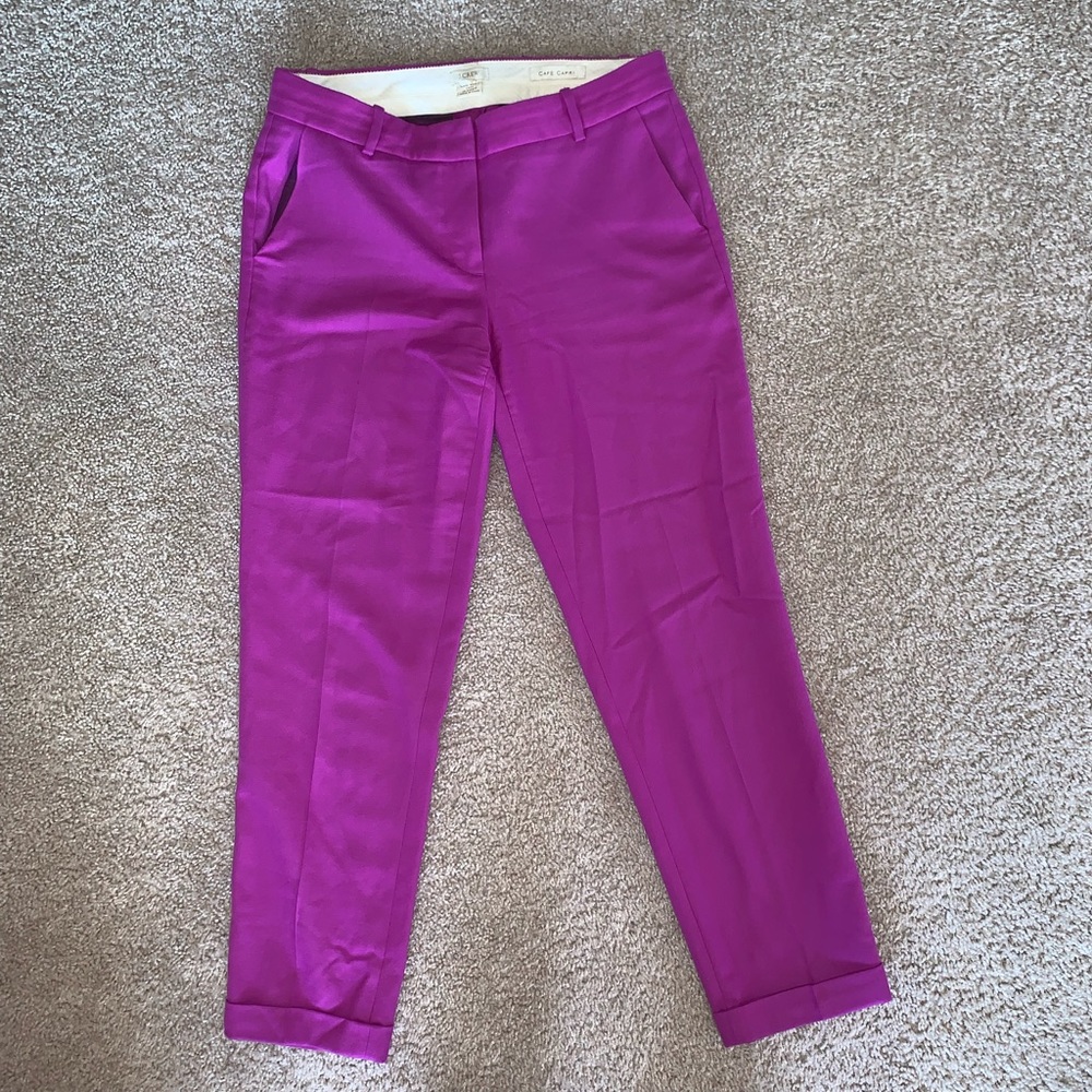 J. Crew Cafe Capri Wool